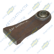 Наконечник тяги навески L=230; яблоко под палец ф28; h=45 приварной